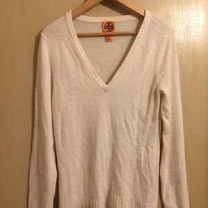 Tory Burch cashmere sweater v neck
